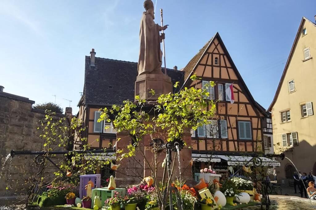Gite A Eguisheim Proche De Colmar Et Kaysergberg. Buitenkant foto